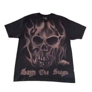 Cactus Jack x WWE T Shirt XL Sage The Stage Wrestlemania 41 Las Vegas NEW *spots